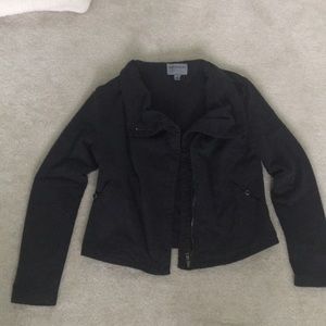 Anthropologie Marrakech Moto Jacket, Dark Grey